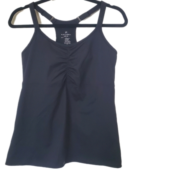 Ruby Ribbon Black Sports Bra - Picture 2 of 11